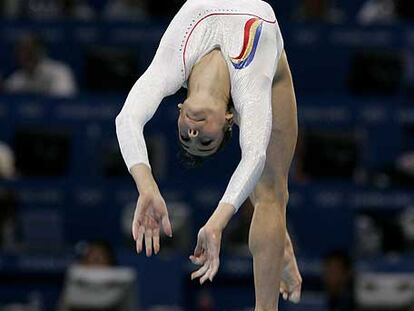 Catalina Ponor, en los Juegos Olímpicos de Atenas.