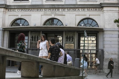 Real Conservatorio de Música de Madrid, en calle Santa Isabel.