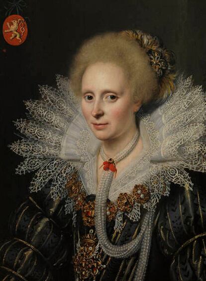 Retrato de una señora de la familia van Beijeren van Schagen (¿Theodora van Duvenvoord?)