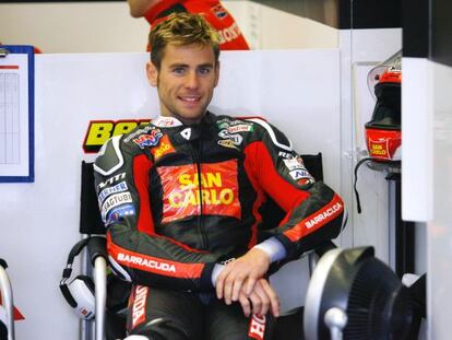 Álvaro Bautista, piloto de Honda Gresini Team.