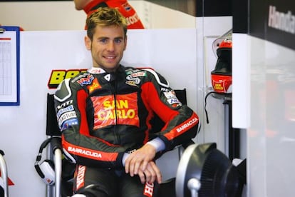 Álvaro Bautista, piloto de Honda Gresini Team.