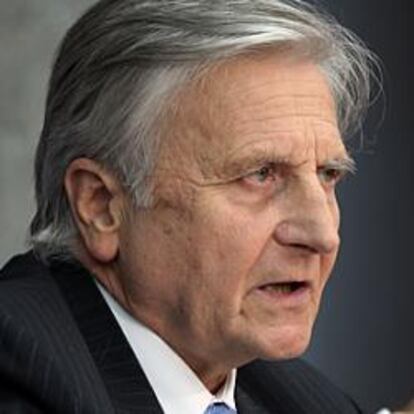 Trichet frena la subida de tipos para contrarrestar el deterioro en la zona euro