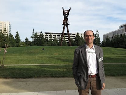 Pablo Villoslada en el campus cient&iacute;fico de San Francisco.