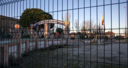 La Academia de Polic&iacute;a, en la carretera de Colmenar Viejo, en una foto de archivo.