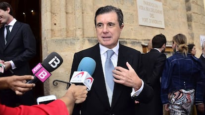 El expresidente del Govern balear Jaume Matas, condenado e investigado en el caso de corrupci&oacute;n Palma Arena.