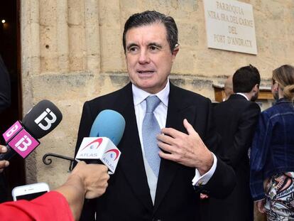 El expresidente del Govern balear Jaume Matas, condenado e investigado en el caso de corrupci&oacute;n Palma Arena.