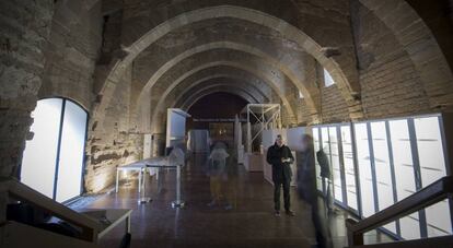 Interior de la parte abierta al público del monasterio de Santa María de Sijena.