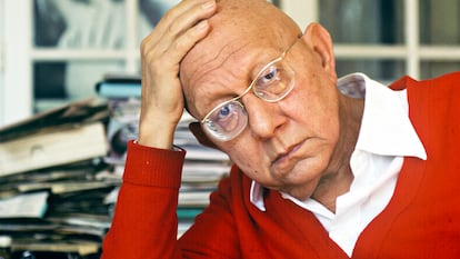 Cornelius Castoriadis en París (Francia) en 1990.