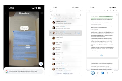 Resúmenes de libros en la aplicación Blinkist.