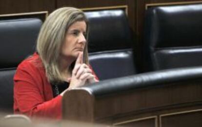 La ministra de Empleo y Seguridad Social, Fátima Báñez.