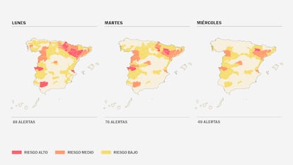 Ola de calor: consulte el nivel de riesgo para la salud en su municipio