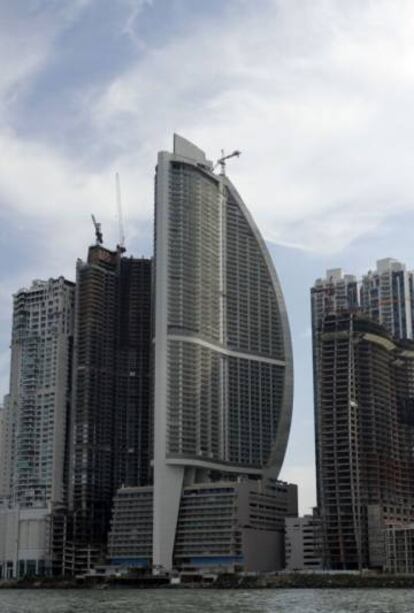 El Trump International Hotel y Club en Panamá.
