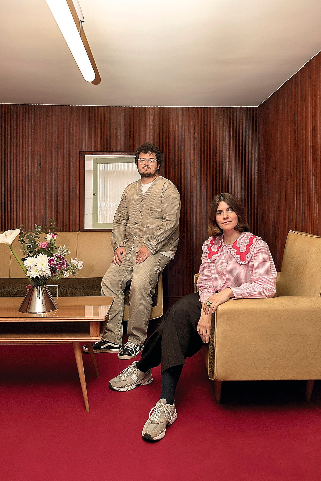 Los arquitectos Íñigo Berasategui y Ane Arce, fundadores del estudio BeAr.