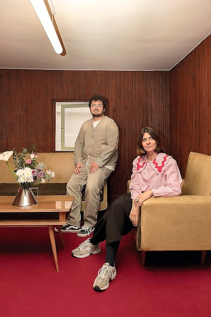 Los arquitectos Íñigo Berasategui y Ane Arce, fundadores del estudio BeAr.