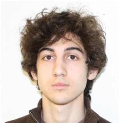 Dzhokhar Tsarnaev, acusado de perpetrar los atentados de Boston en abril.