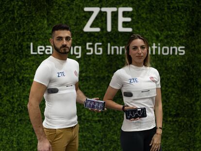 Camiseta inteligente de ZTE.