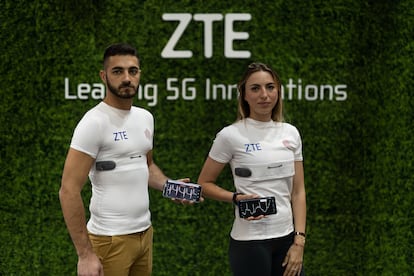 Camiseta inteligente de ZTE.