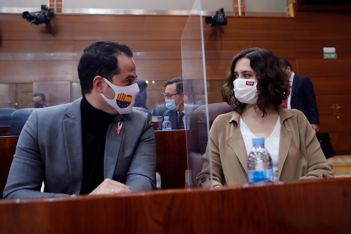 Choque en el Gobierno de Díaz Ayuso: Ciudadanos acusa al PP de querer ...