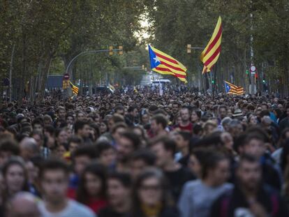 Un manifestante del ‘procés’, primer beneficiado de la reforma de desórdenes públicos del Código Penal