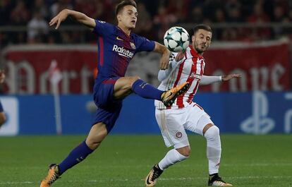 Olympiacos vs FC Barcelona.