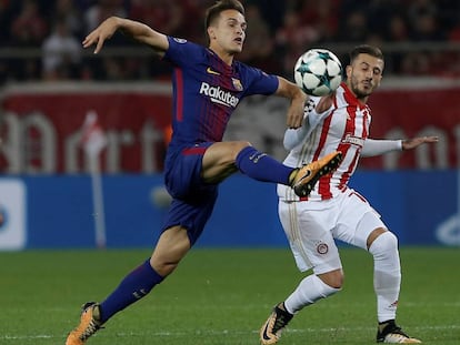 Olympiacos vs FC Barcelona.