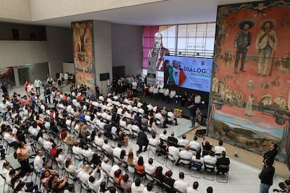 Uno de los foros para discutir la reforma judicial en Tuxtla Gutiérrez (Estado de Chiapas), el 9 de julio.