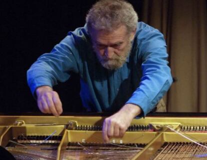 Llorenç Barber, director del festival valenciano de arte sonoro y música experimental Nits d'Aielo i Art que se clausura hoy