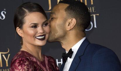 Chrissy Teigen y John Legend, el pasado 2 de marzo.