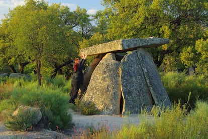 Dolmen en Valencia de Alcántara (Cáceres).