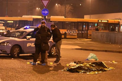 La policía italiana abate al terrorista de Berlín en Milán el viernes 23 de diciembre.