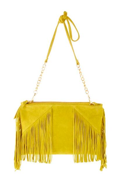 Bolso en amarillo, de Asos (c.p.v).