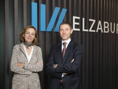 Ana Donate y Carlos Morán, socios de Elzaburu