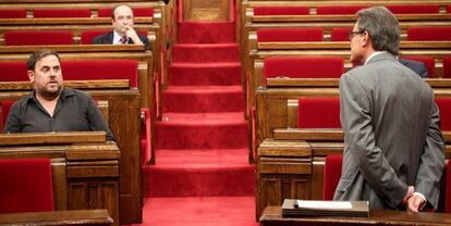 Junqueras i Mas, al debat de política general de setembre.