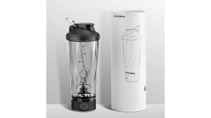 Vaso eléctrico para mezclar proteínas