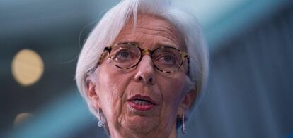 Christine Lagarde, directora gerente del FMI