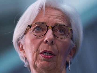 Christine Lagarde, directora gerente del FMI