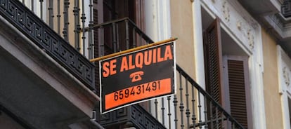 Vivienda en alquiler.