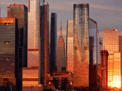 Rascacielos en la ciudad de Nueva York el 9 de julio de 2022.