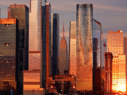 Rascacielos en la ciudad de Nueva York el 9 de julio de 2022.
