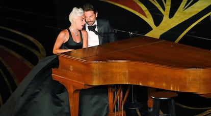 Lady Gaga y Bradley Cooper, en los Oscar.