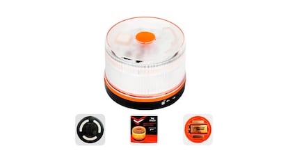 baliza v16 sobre fondo blanco.