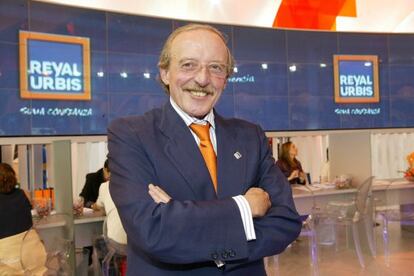El presidente de Reyal Urbis, Rafael Santamaría.