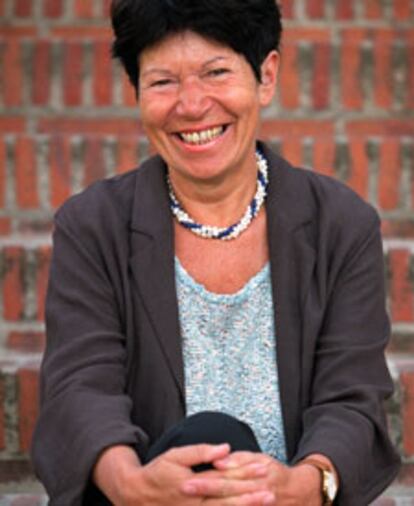 Helga Nowotny, en la Residencia de Estudiantes (Madrid).