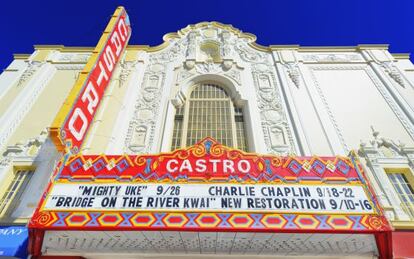 Fachada del teatro Castro, en San Francisco. 