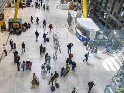 Vista del interior de la Terminal 4 de Madrid-Barajas.