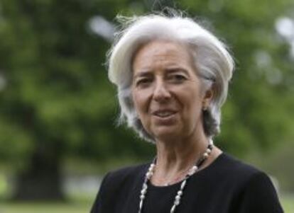 La directora gerente del Fondo Monetario Internacional (FMI), Christine Lagarde.