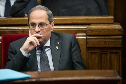 Catalan premier Quim Torra.