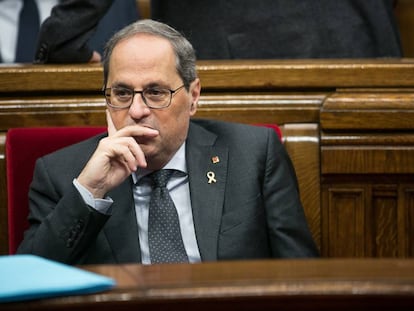 Catalan premier Quim Torra.