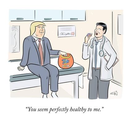 Viñeta de la revista 'New Yorker', del ilustrador Ellis Rosen.