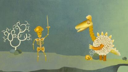 ¡Un fotograma del corto '¡Pasta ya!' de Laurent Pouvaret.